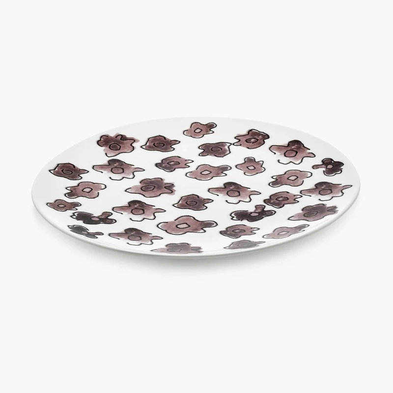 Serax Midnight Flowers Breakfast Plate