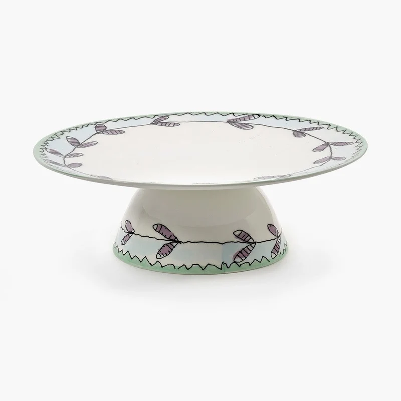 Serax Midnight Flowers Cake Stand