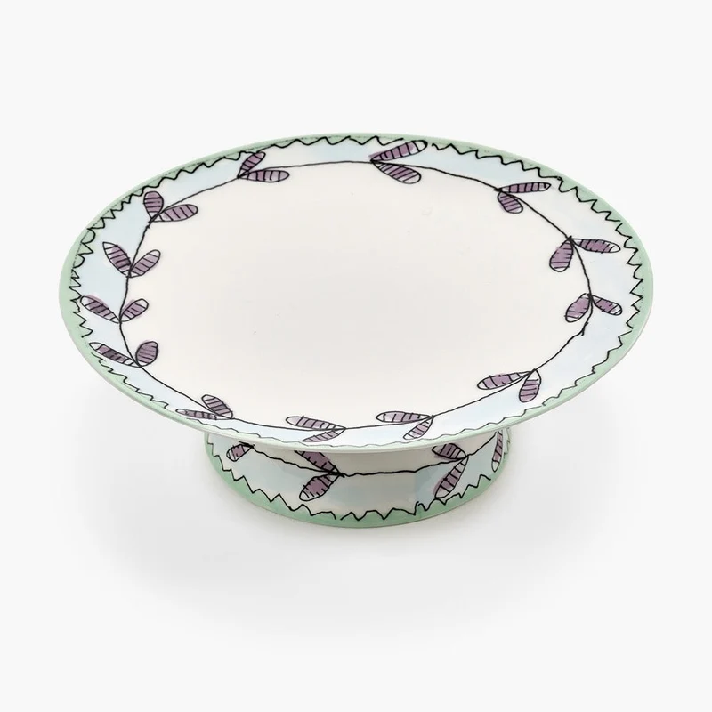 Serax Midnight Flowers Cake Stand