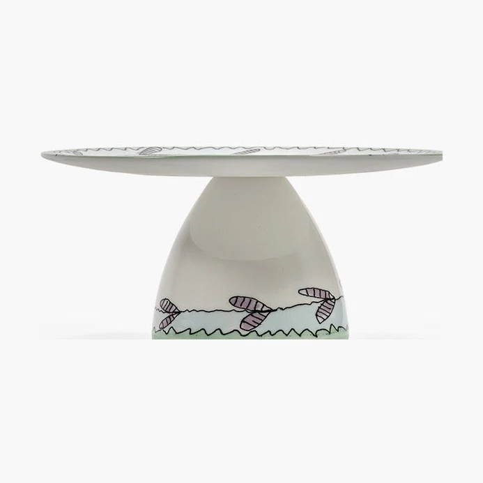 Serax Midnight Flowers Cake Stand