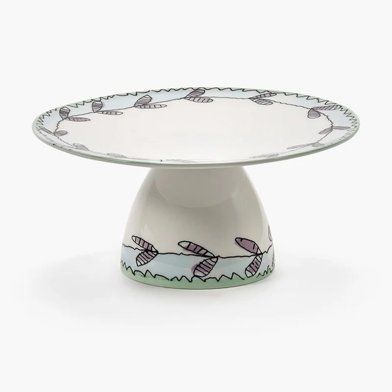 Serax Midnight Flowers Cake Stand