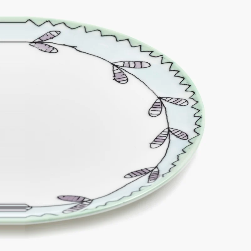 Serax Midnight Flowers Bread Plate