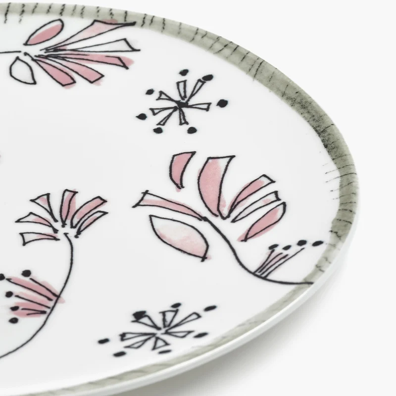 Serax Midnight Flowers Bread Plate