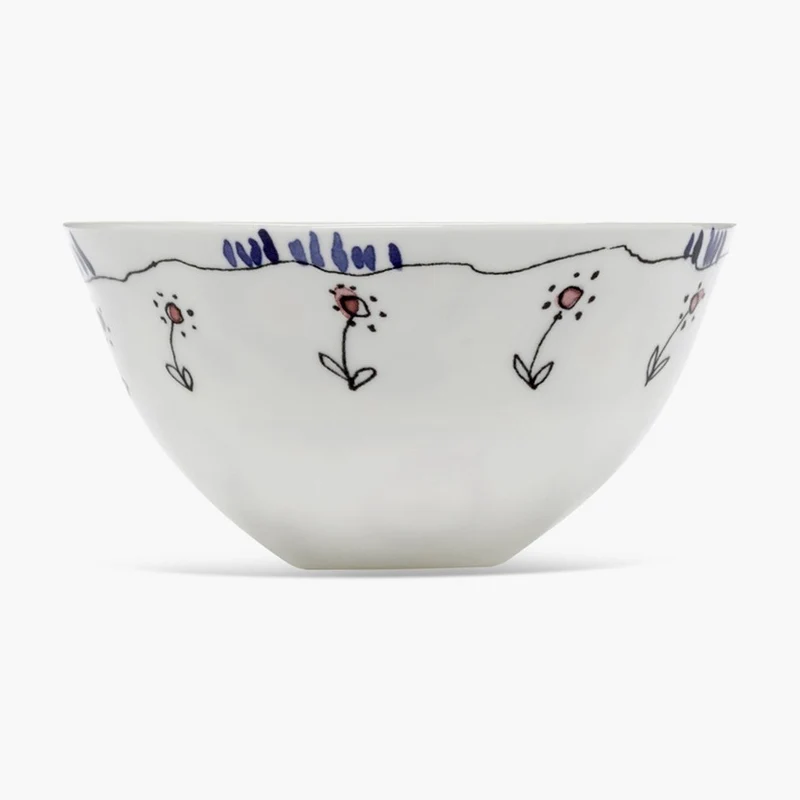 Serax Midnight Flowers Bowl