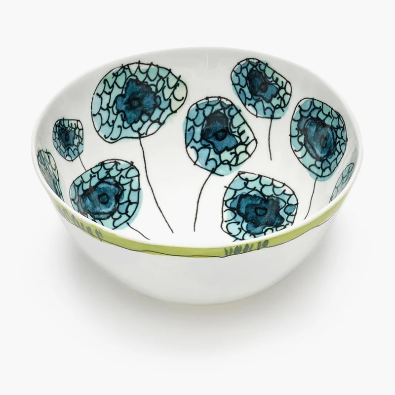 Serax Midnight Flowers Bowl