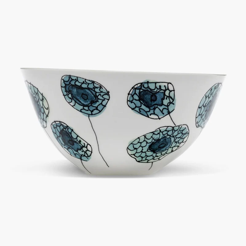 Serax Midnight Flowers Bowl