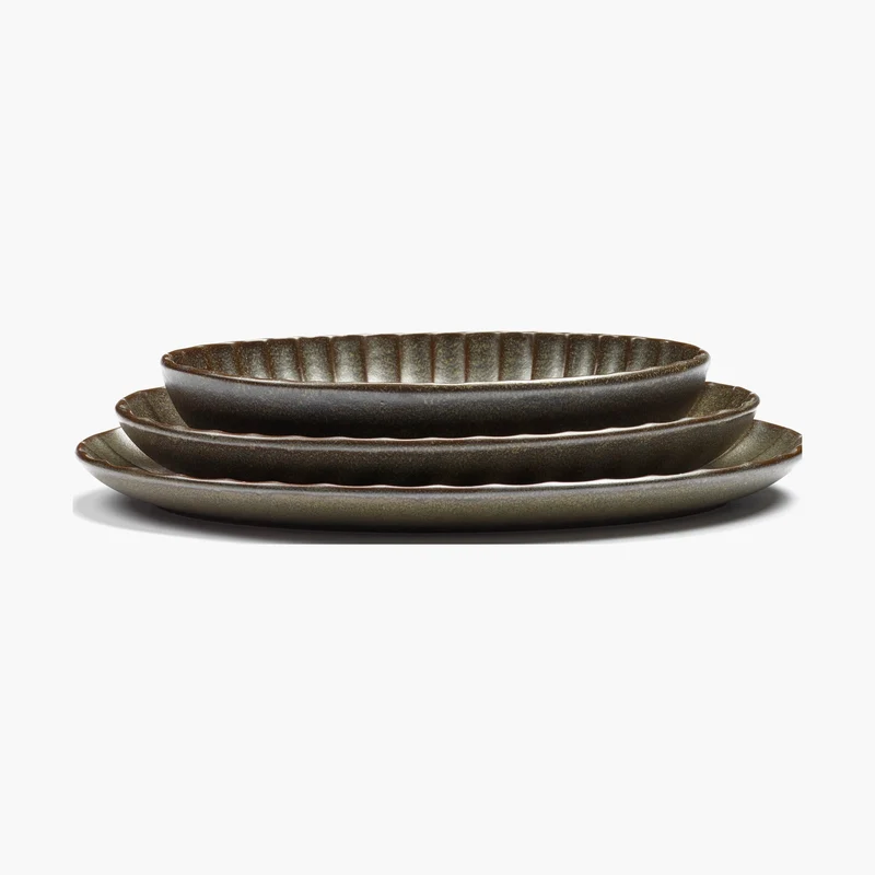 Serax Inku Oval Serving Bowl