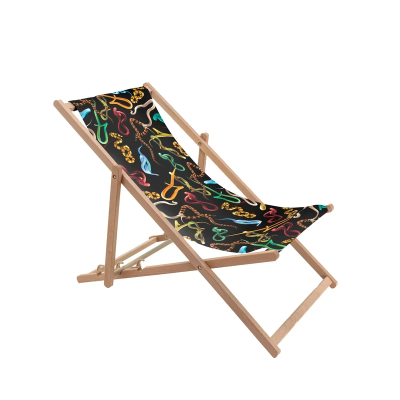 Seletti Toiletpaper Folding Deckchair