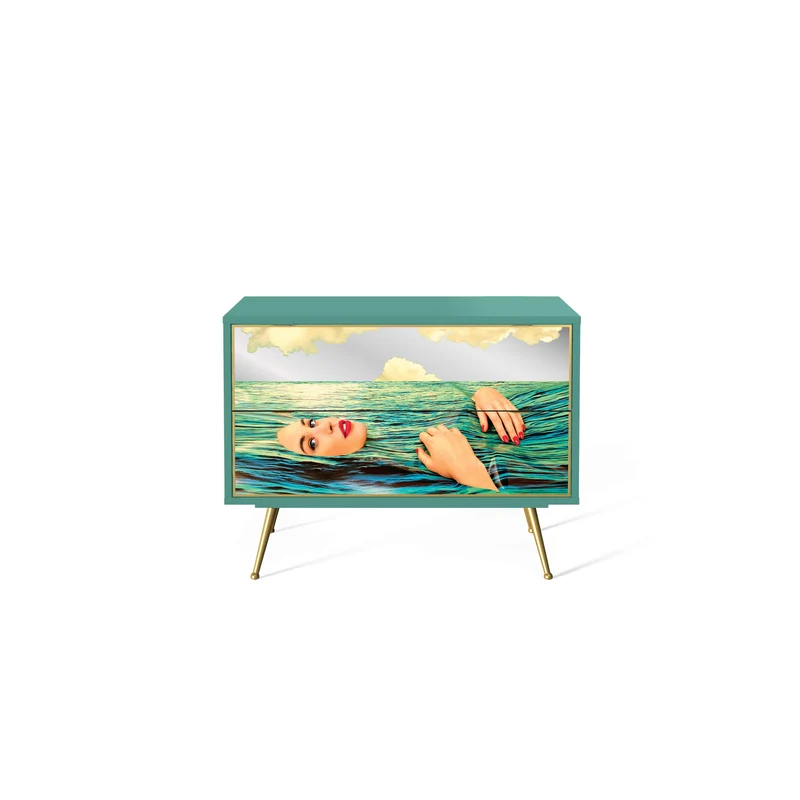 Seletti Toiletpaper Chest of Two Drawers
