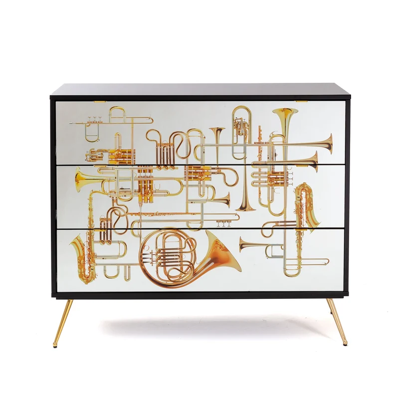 Seletti Toiletpaper Chest of Three Drawers