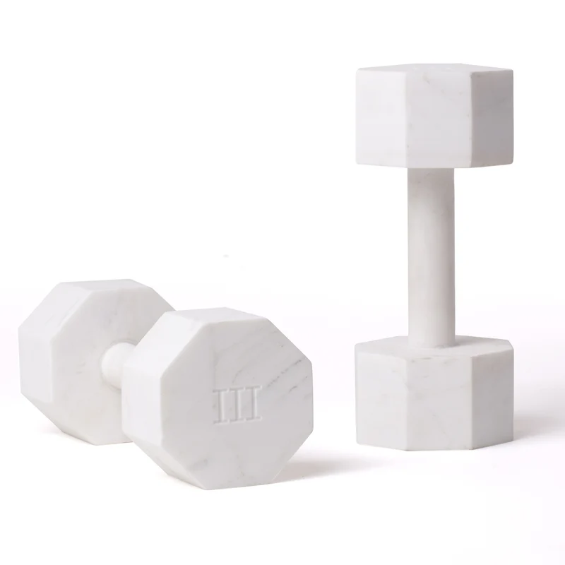 Seletti Lvdis Marble Dumbbells Set 3 kg
