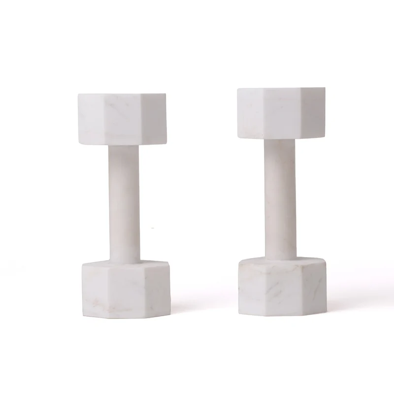 Seletti Lvdis Marble Dumbbells Set 2 kg