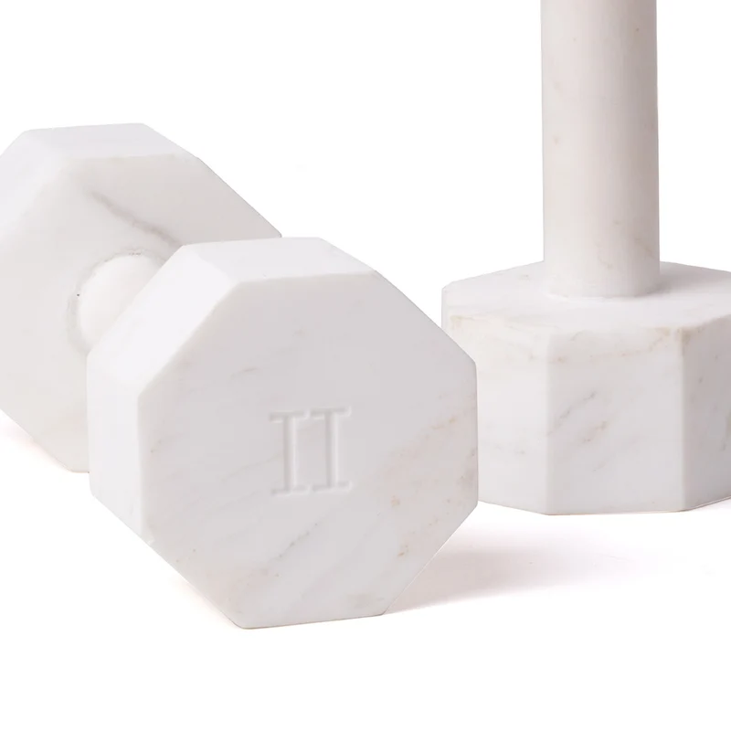 Seletti Lvdis Marble Dumbbells Set 2 kg