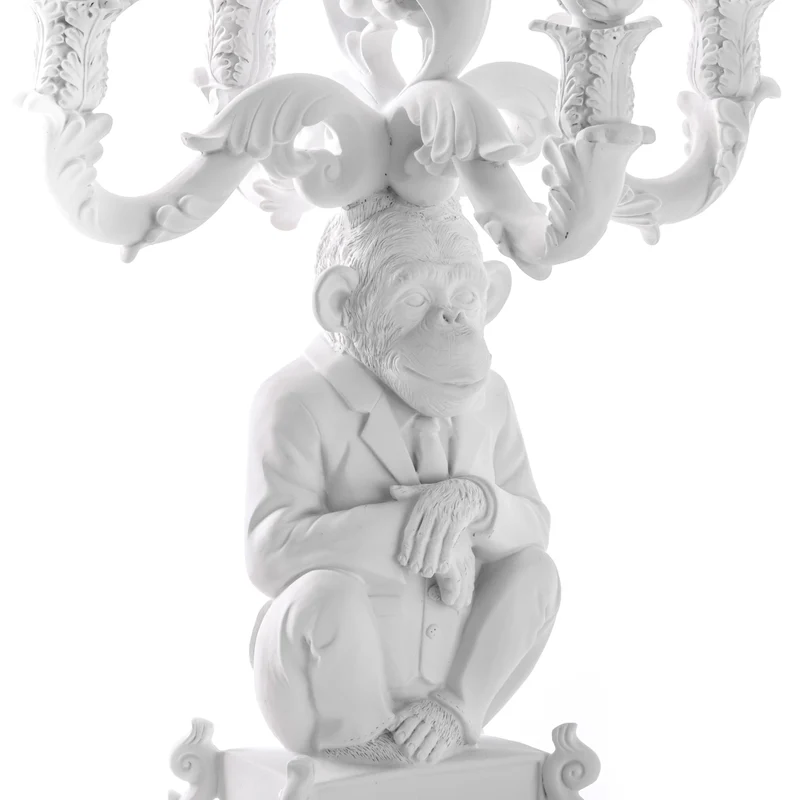 Seletti Burlesque The Wise Chimpanzee Candelabra