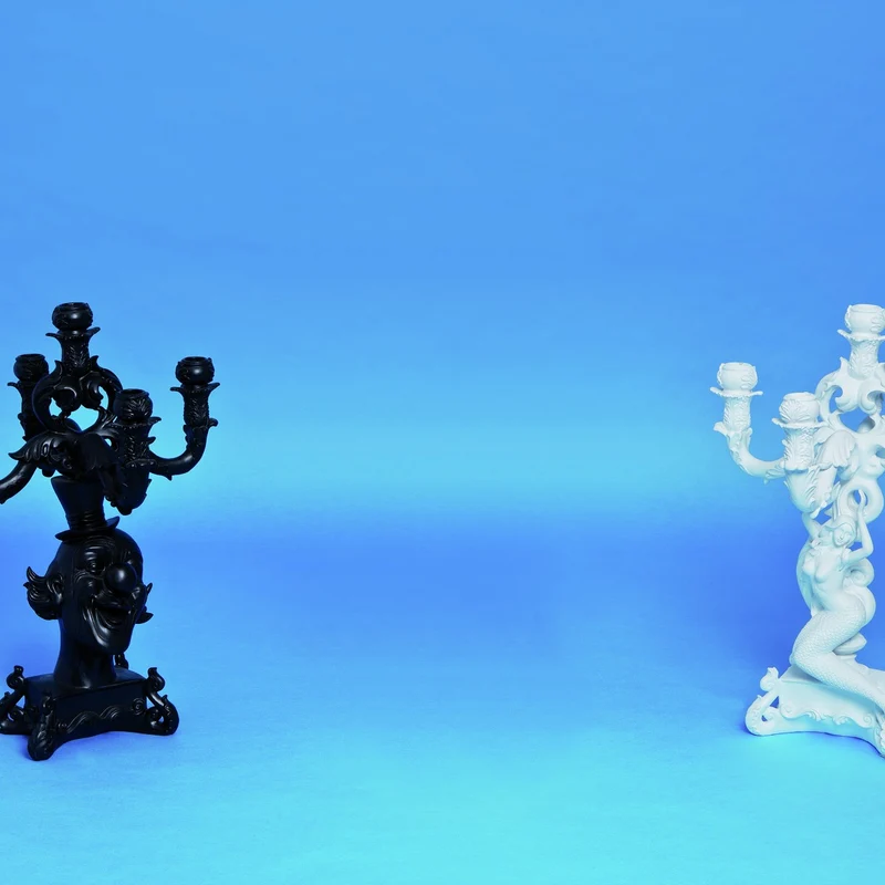 Seletti Burlesque Clown Candelabra