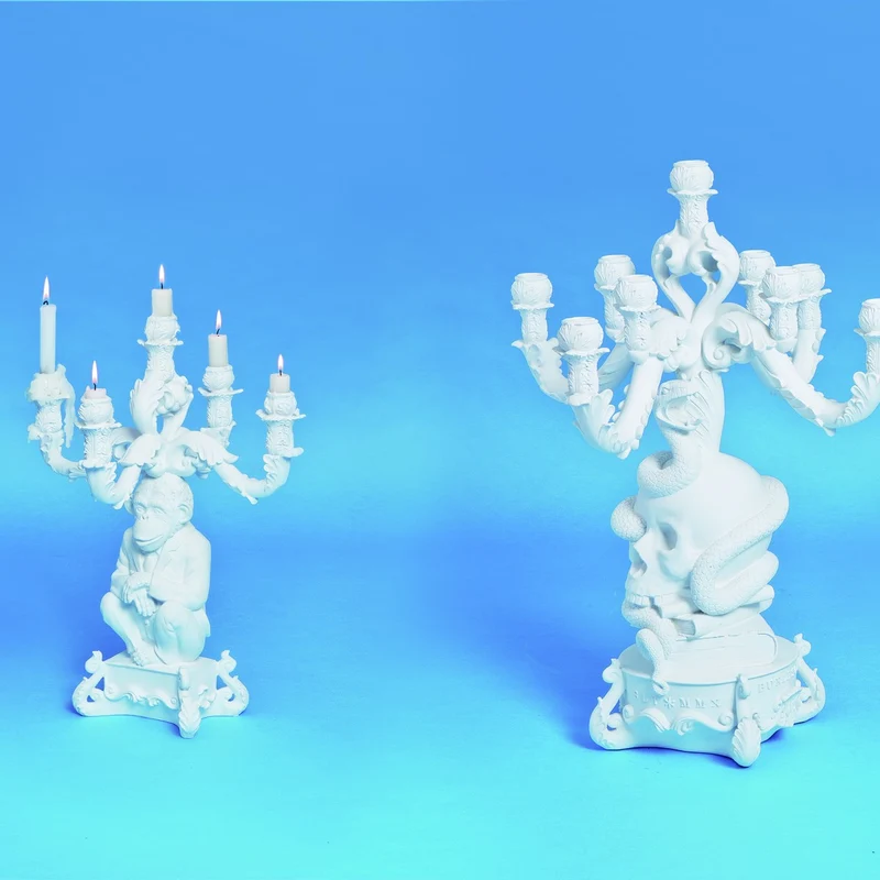 Seletti Burlesque Clown Candelabra