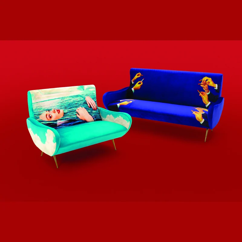 Seletti Toiletpaper Two Seater Sofa