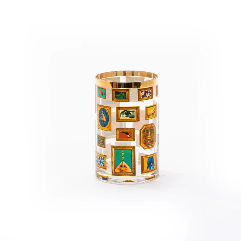 Seletti Toiletpaper Round Glass Vase 14 cm