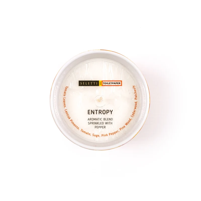 Seletti Toiletpaper Porcelain Jar Candle