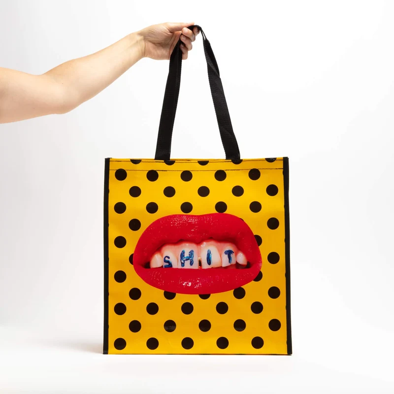 Seletti Toiletpaper Grocery Bag