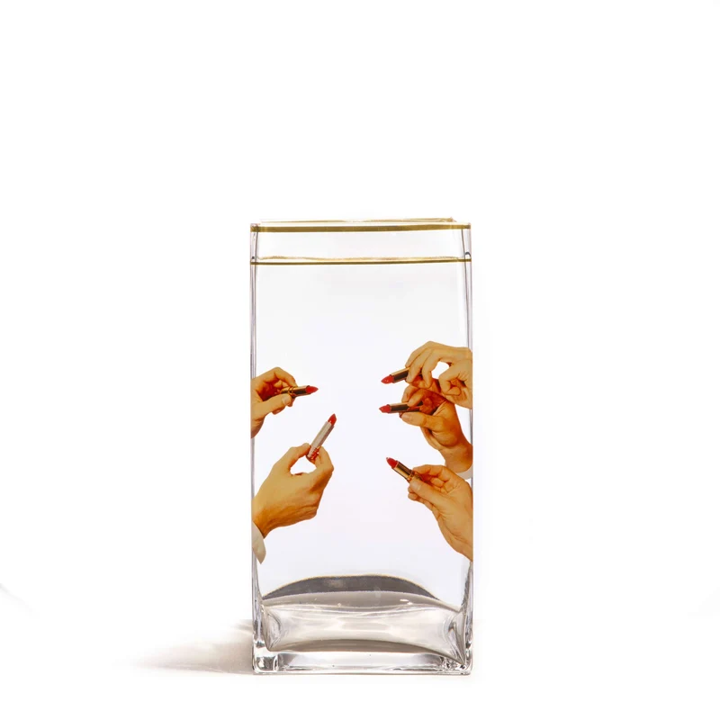 Seletti Toiletpaper Glass Vase 30 cm