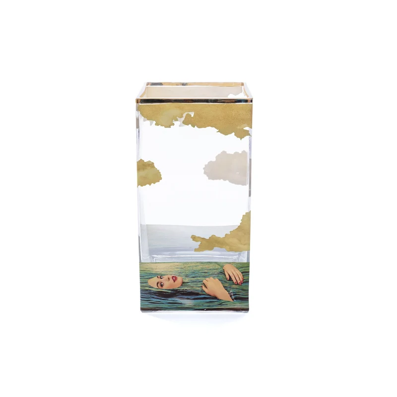 Seletti Toiletpaper Glass Vase 30 cm