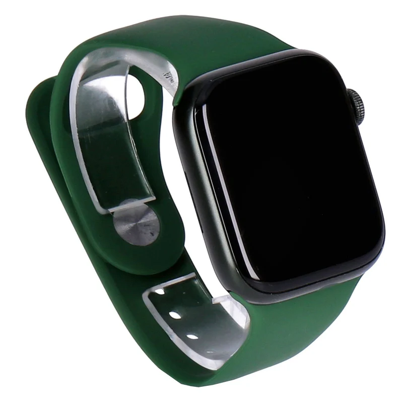 Apple Watch Series 7 45mm GPS Grün Aluminumgehäuse mit Sportarmband Kleeblatt