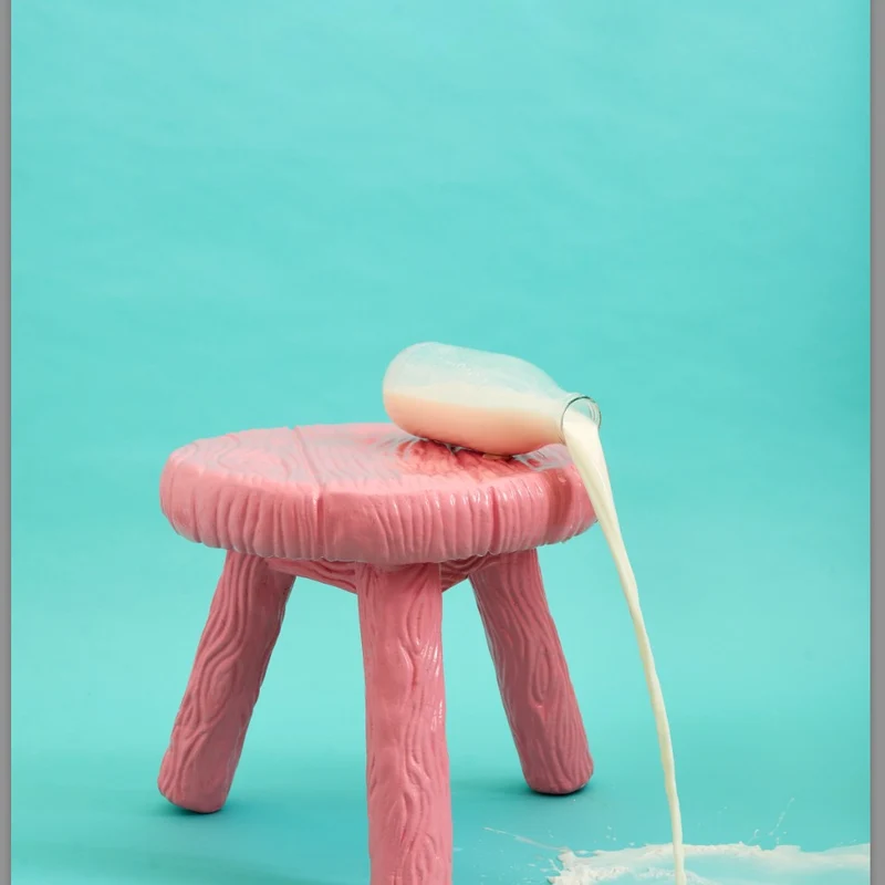 Seletti Blow Milk Stool
