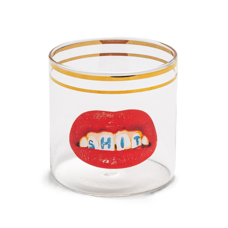 Seletti Toiletpaper Water Glass