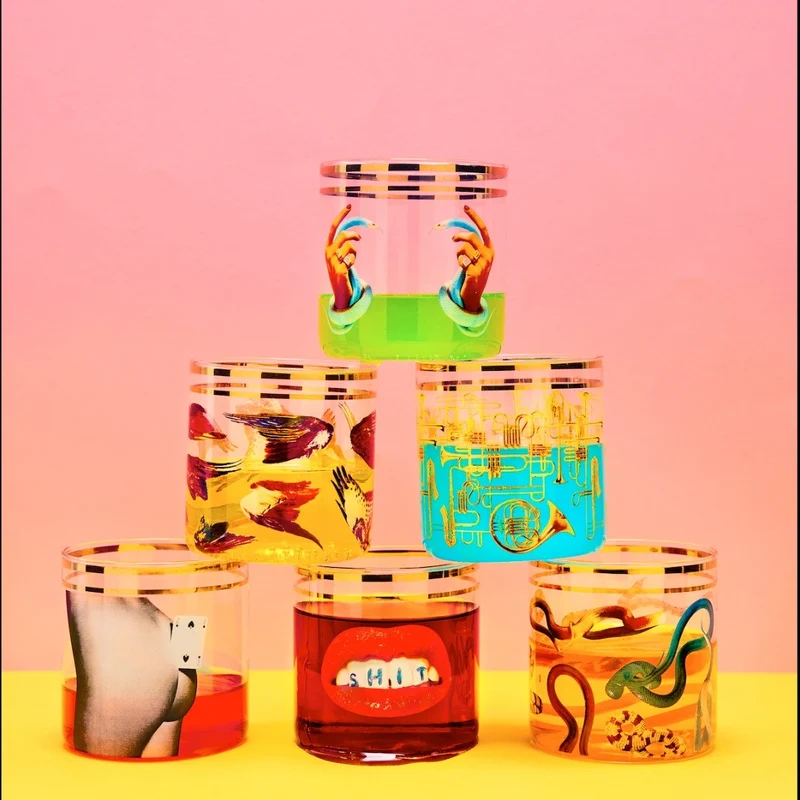 Seletti Toiletpaper Water Glass