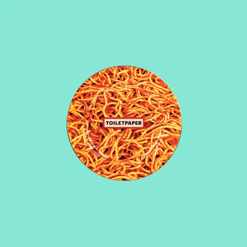 Seletti Toiletpaper Dinner Plate