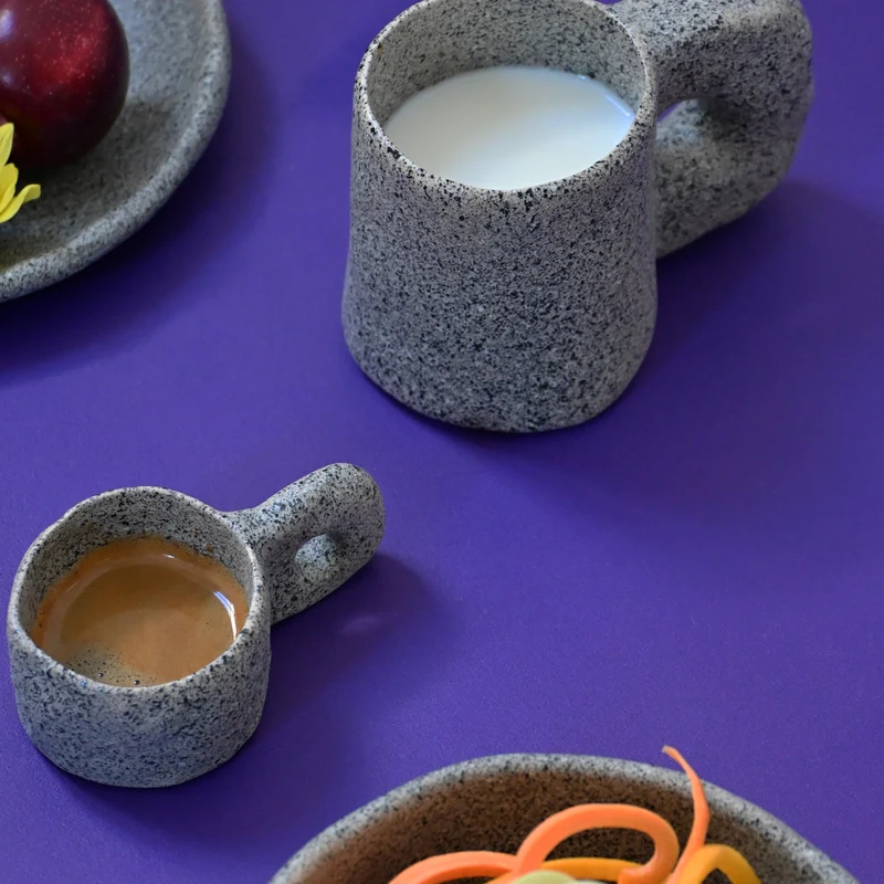 Seletti Newlithic Coffee Cup - Set of 2