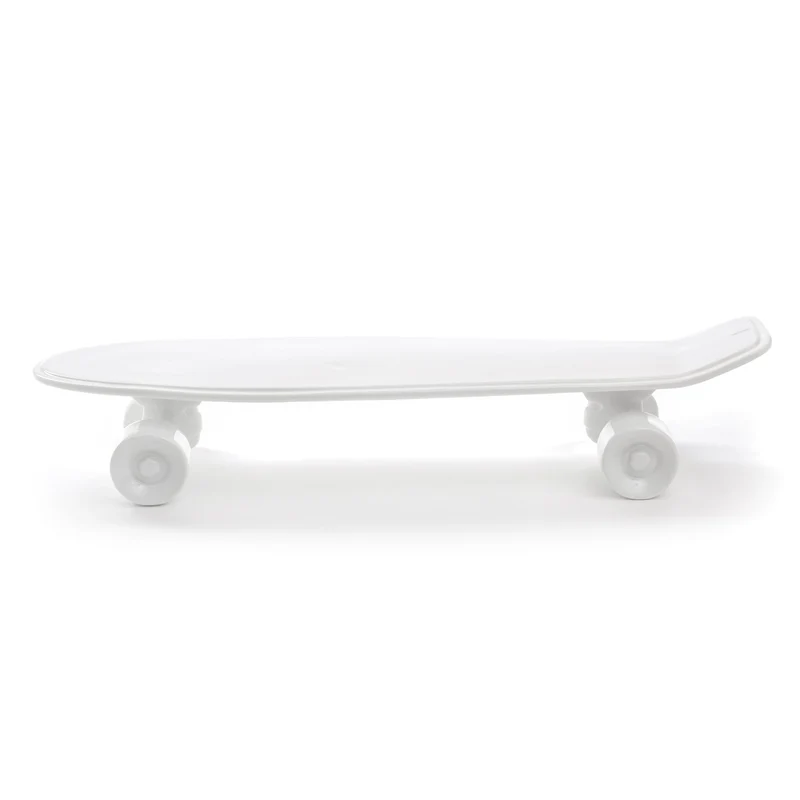 Seletti Memorabilia White and Gold Tray