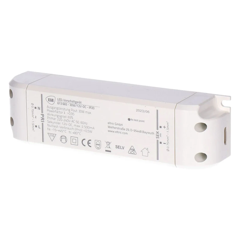 EGB 1-30W Vorschaltgerät 12V-DC