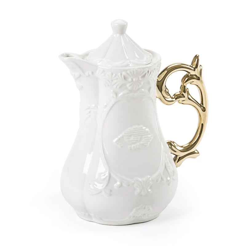 Seletti I-Wares Gold Teapot