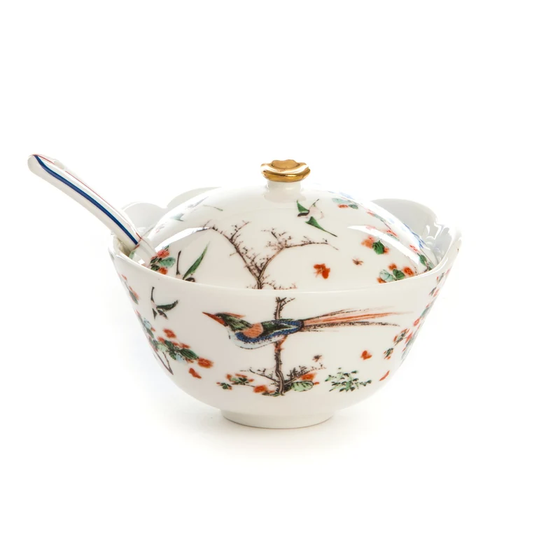 Seletti Hybrid Sugar & Creamer