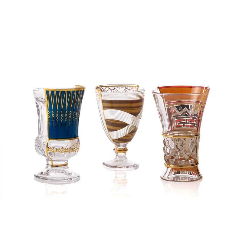 Seletti Hybrid 2.0 Glass - Set of 3