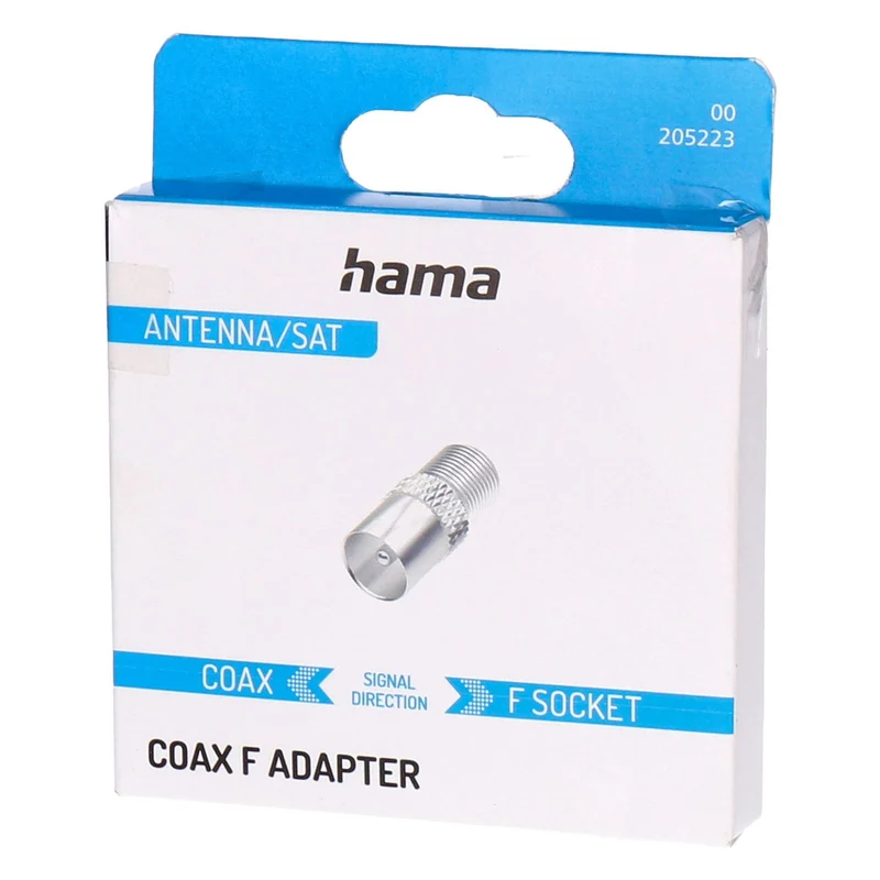 Hama 00205223 Koaxialstecker F-Typ 1 Stück(e)