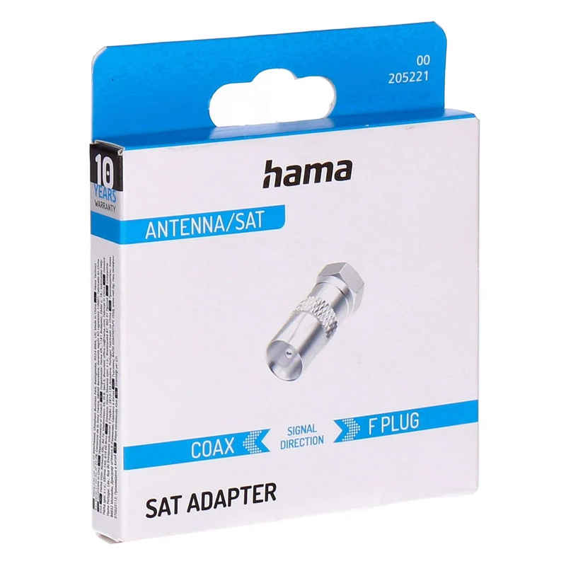 Hama 00205221 Koaxialstecker F-Typ 1 Stück(e)