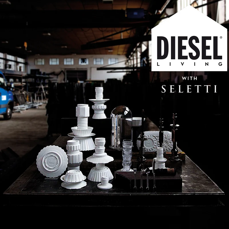 Seletti Diesel Machine Collection Fruit Bowls - Set of 3