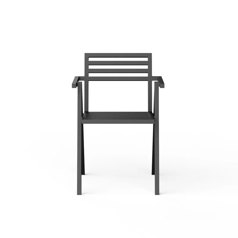 NINE 19 Outdoors Stacking Arm Chair