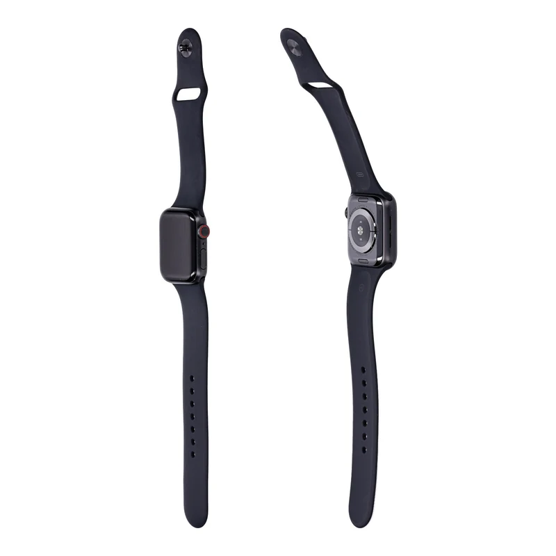 Apple Watch Series 5 40mm GPS + 4G Spacegrau Aluminiumgehäuse Sportarmband schwarz