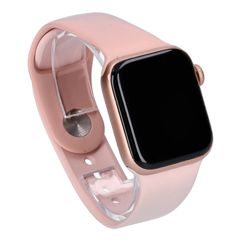 Apple Watch Series 5 40mm GPS + 4G Gold Aluminiumgehäuse Sportarmband Pink Sand