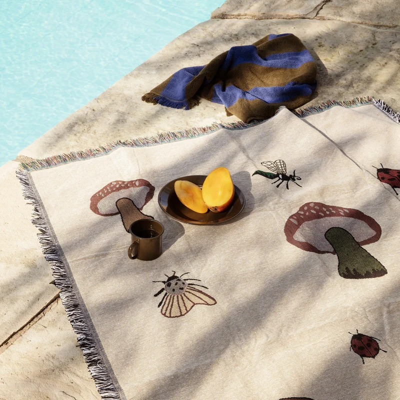 Ferm Living Forest Tapestry Blanket