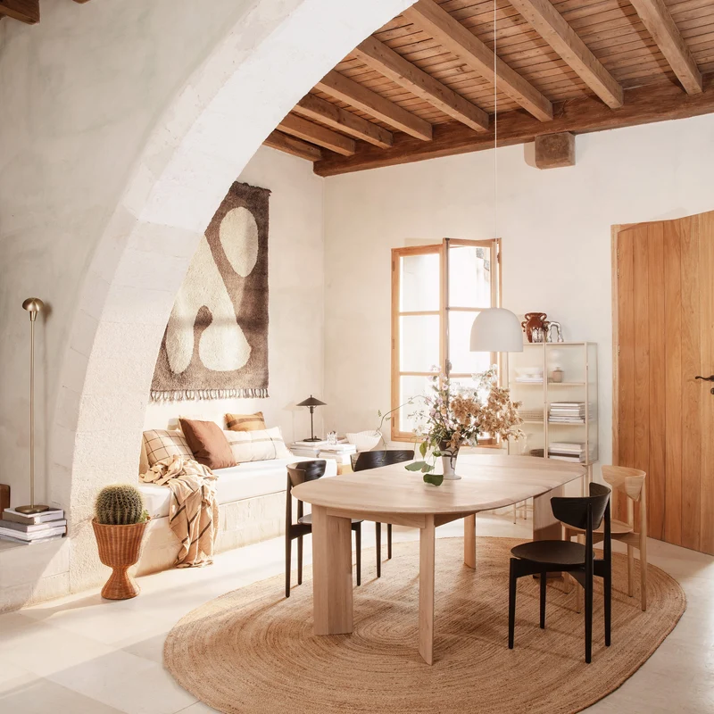 Ferm Living Eternal Oval Jute Rug