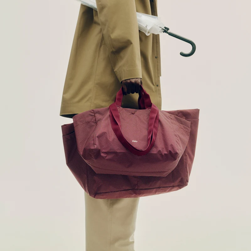 Hay Grid Weekend Bag