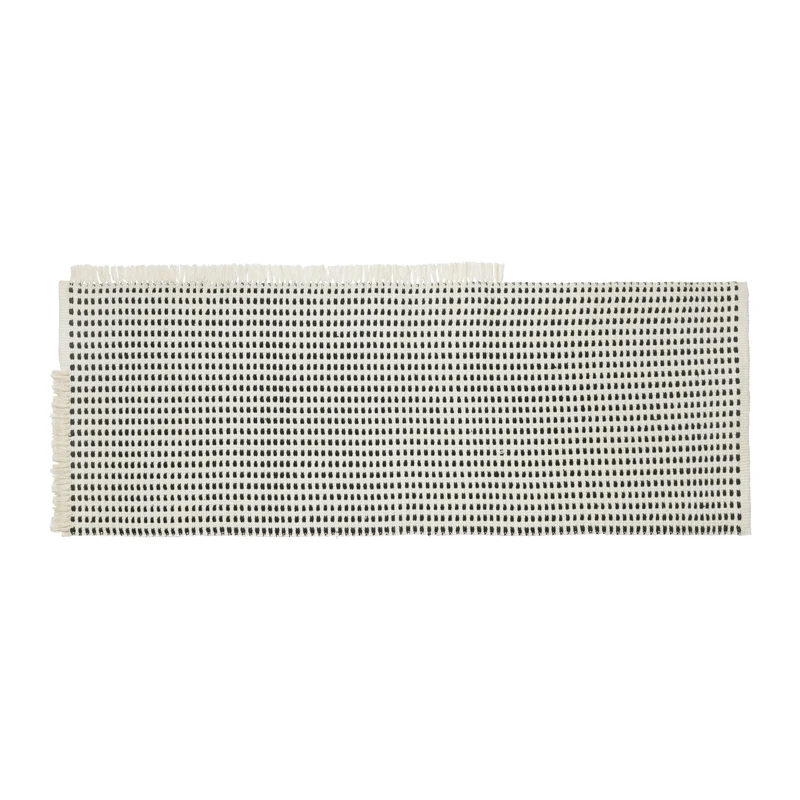 Ferm Living Way Runner - Off - White/Blue
