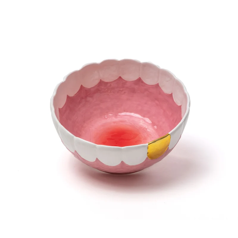 Seletti Blow Toothy Line Salad Bowl