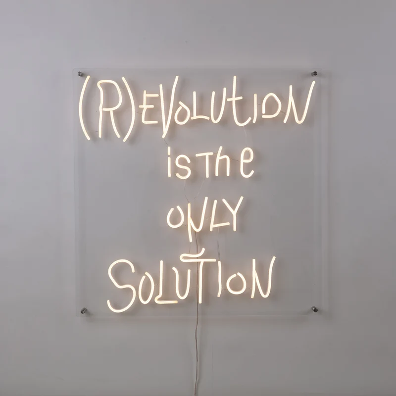 Seletti Revolution LED Sign