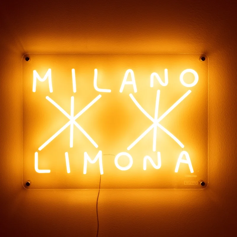 Seletti Milano-Limona LED Sign